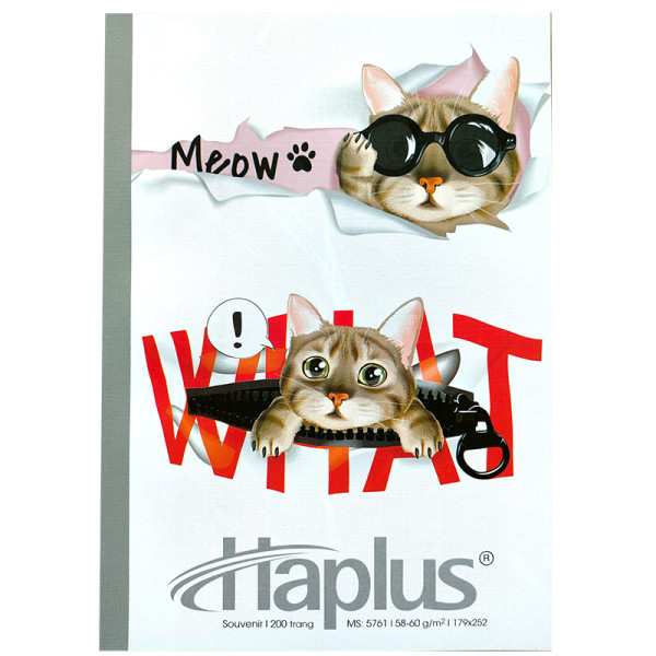 Vở kẻ ngang 200 tr Haplus-Souvenir 5761 (Hải Tiến)